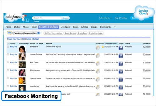 Salesforce整合Facebook服务，推新版社交软件重塑企业协作